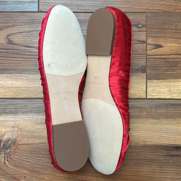 NWOT Ann Taylor Ballet Flats in Pink - Picture 4 of 5